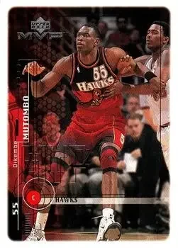 Front of Dikembe Mutombo
