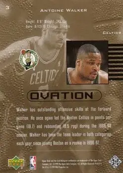 Back of Antoine Walker