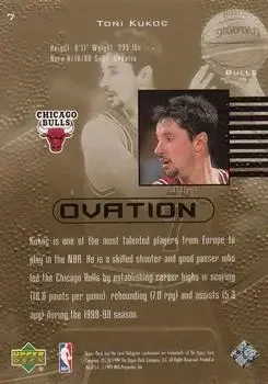 Back of Toni Kukoc