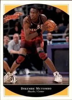 Front of Dikembe Mutombo