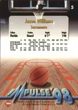 Back of Jason Williams