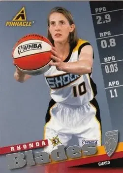 1998 Pinnacle WNBA #1 Rhonda Blades
