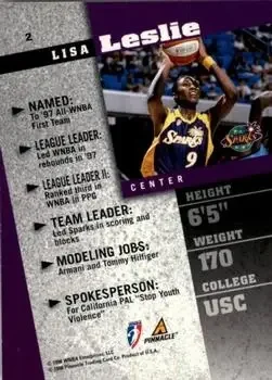Back of Lisa Leslie