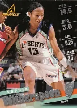 1998 Pinnacle WNBA #6 Sophia Witherspoon
