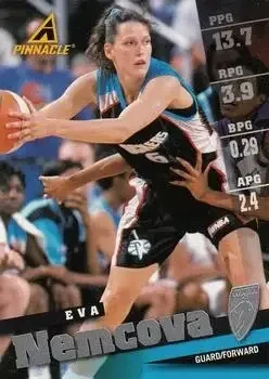 1998 Pinnacle WNBA #7 Eva Nemcova