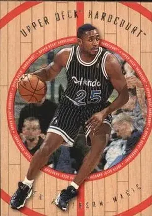 1998 Upper Deck Hardcourt #6 - Nick Anderson - Orlando Magic