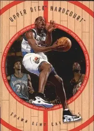 1998 Upper Deck Hardcourt #10 - Shawn Kemp - Cleveland Cavaliers