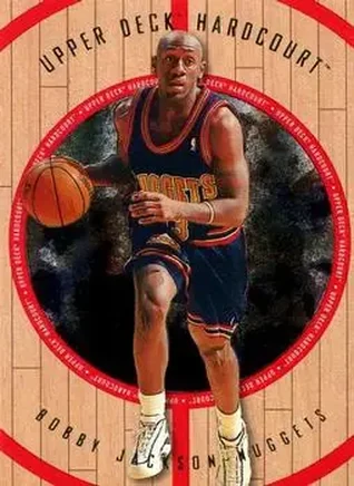 1998 Upper Deck Hardcourt #38 - Bobby Jackson - Denver Nuggets