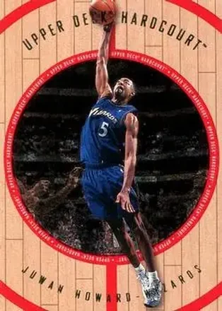 1998 Upper Deck Hardcourt #50 - Juwan Howard - Washington Wizards