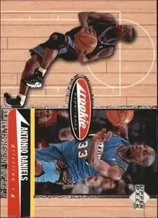 1998 Upper Deck Hardcourt #74 - Antonio Daniels - Vancouver Grizzlies