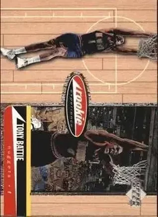 1998 Upper Deck Hardcourt #75 - Tony Battie - Denver Nuggets 1998 Upper Deck Hardcourt #75 - Tony Battie - Denver Nuggets