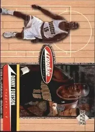 1998 Upper Deck Hardcourt #79 - Danny Fortson - Denver Nuggets