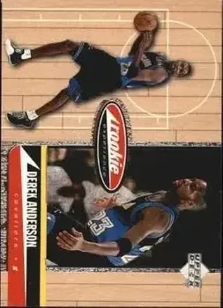 1998 Upper Deck Hardcourt #80 - Derek Anderson - Cleveland Cavaliers