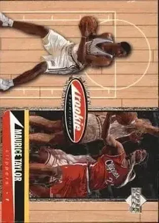 1998 Upper Deck Hardcourt #81 - Maurice Taylor - Los Angeles Clippers