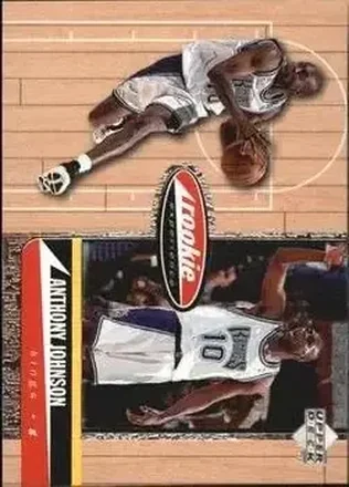 1998 Upper Deck Hardcourt #86 - Anthony Johnson - Sacramento Kings