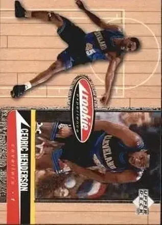 1998 Upper Deck Hardcourt #87 - Cedric Henderson - Cleveland Cavaliers