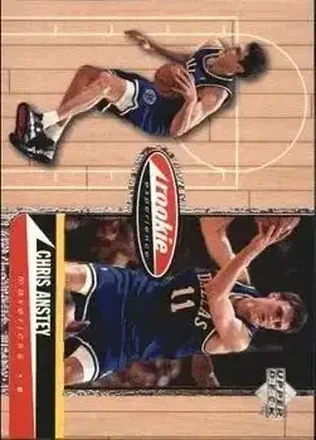 1998 Upper Deck Hardcourt #88 - Chris Anstey - Dallas Mavericks