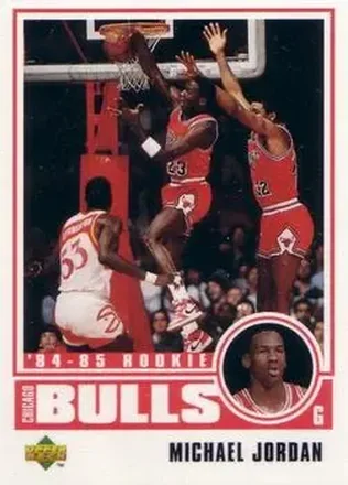 1998 Upper Deck Michael Jordan Career Collection #1 - Michael Jordan - Chicago Bulls