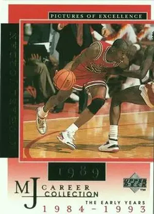 1998 Upper Deck Michael Jordan Career Collection #3 - Michael Jordan - Chicago Bulls