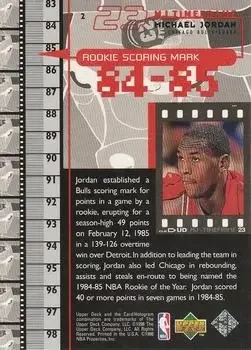 Back of Michael Jordan