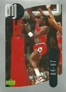 1998 Upper Deck Michael Jordan Stickers #9 Michael Jordan