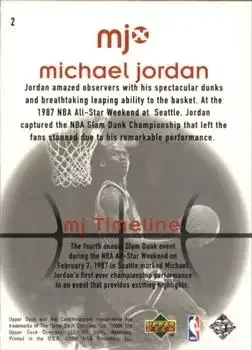 Back of Michael Jordan
