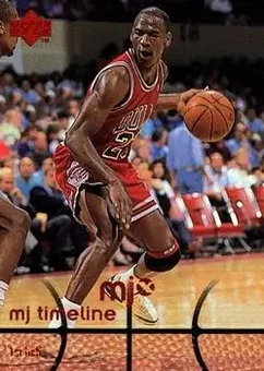 1998 Upper Deck MJx #7 - Michael Jordan - Chicago Bulls