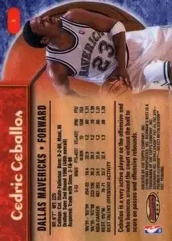 Back of Cedric Ceballos