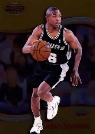 1998-99 Bowman's Best #17 - Avery Johnson - San Antonio Spurs