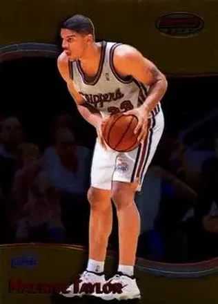 1998-99 Bowman's Best #22 - Maurice Taylor - Los Angeles Clippers