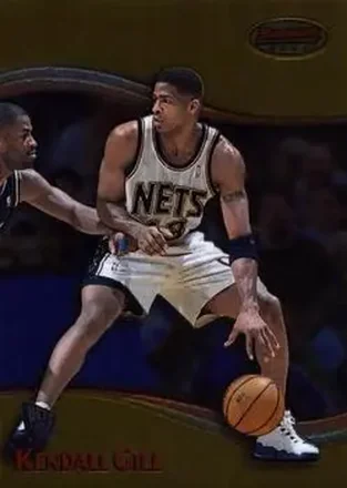 1998-99 Bowman's Best #33 - Kendall Gill - New Jersey Nets