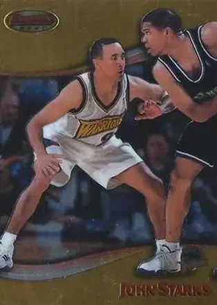 1998-99 Bowman's Best #60 - John Starks - Golden State Warriors