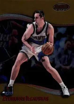 1998-99 Bowman's Best #64 - Zydrunas Ilgauskas - Cleveland Cavaliers