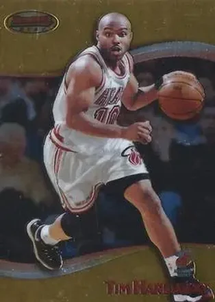 1998-99 Bowman's Best #77 - Tim Hardaway - Miami Heat