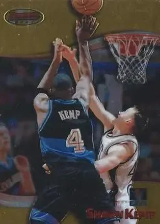 1998-99 Bowman's Best #89 - Shawn Kemp - Cleveland Cavaliers 1998-99 Bowman's Best #89 - Shawn Kemp - Cleveland Cavaliers