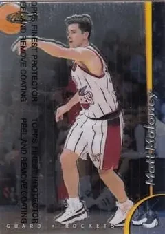 1998-99 Finest #2 - Matt Maloney - Houston Rockets 1998-99 Finest #2 - Matt Maloney - Houston Rockets