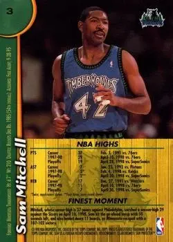 Back of Sam Mitchell