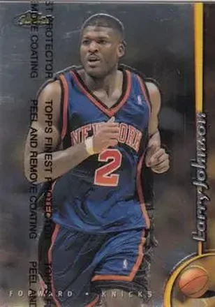 1998-99 Finest #9 - Larry Johnson - New York Knicks