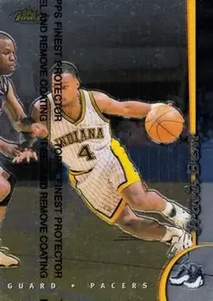 1998-99 Finest #10 - Travis Best - Indiana Pacers