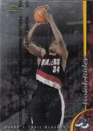 1998-99 Finest #11 - Isaiah Rider - Portland Trail Blazers