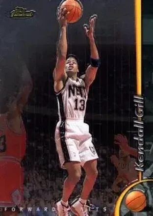 1998-99 Finest #41 - Kendall Gill - New Jersey Nets