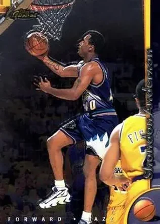 1998-99 Finest #48 - Shandon Anderson - Utah Jazz