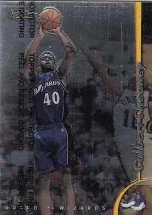 1998-99 Finest #52 - Calbert Cheaney - Washington Wizards