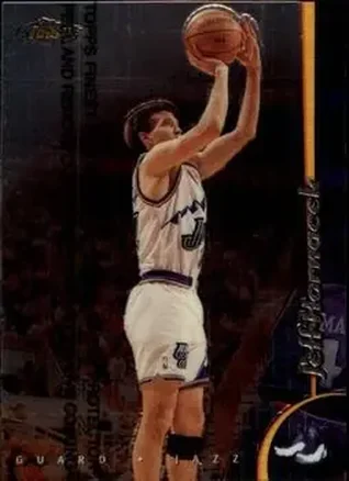 1998-99 Finest #55 - Jeff Hornacek - Utah Jazz