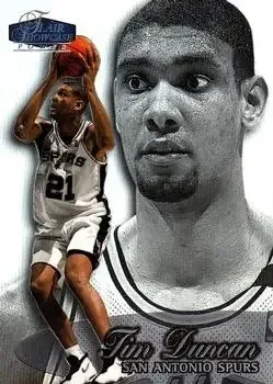 1998-99 Flair Showcase #3 Tim Duncan