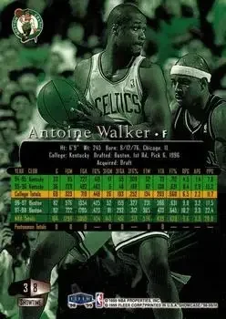 Back of Antoine Walker