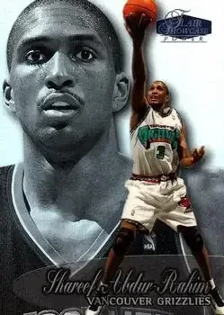 1998-99 Flair Showcase #9 Shareef Abdur-Rahim