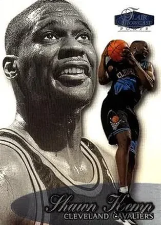 1998-99 Flair Showcase #12 - Shawn Kemp - Cleveland Cavaliers 1998-99 Flair Showcase #12 - Shawn Kemp - Cleveland Cavaliers