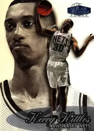 1998-99 Flair Showcase #21 - Kerry Kittles - New Jersey Nets 1998-99 Flair Showcase #21 - Kerry Kittles - New Jersey Nets