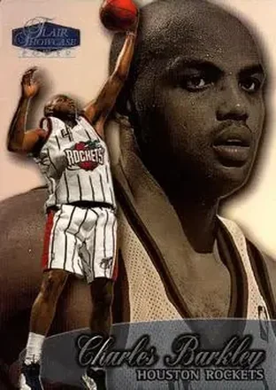 1998-99 Flair Showcase #26 - Charles Barkley - Houston Rockets